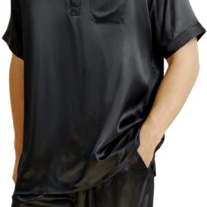 Men's Mulberry Silk Pajama Shorts Set