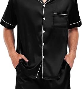 Men's Satin Silk Pajama Set