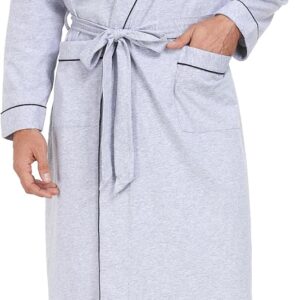 Men's 100% Cotton Bathrobe