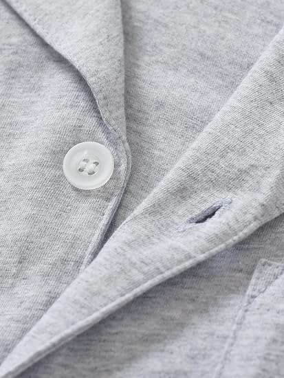 Men's Cotton Knit Pajama Shirts