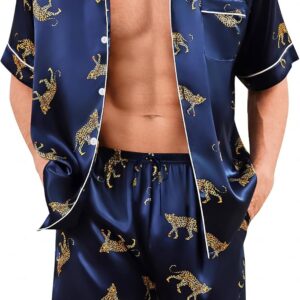 Men's Silk Pajama Set