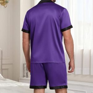 Men's Silk Satin Pajama Set