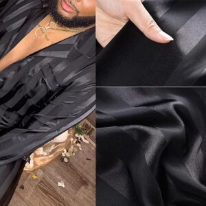 Men's Silk Satin Long-Sleeved Pajama Set
