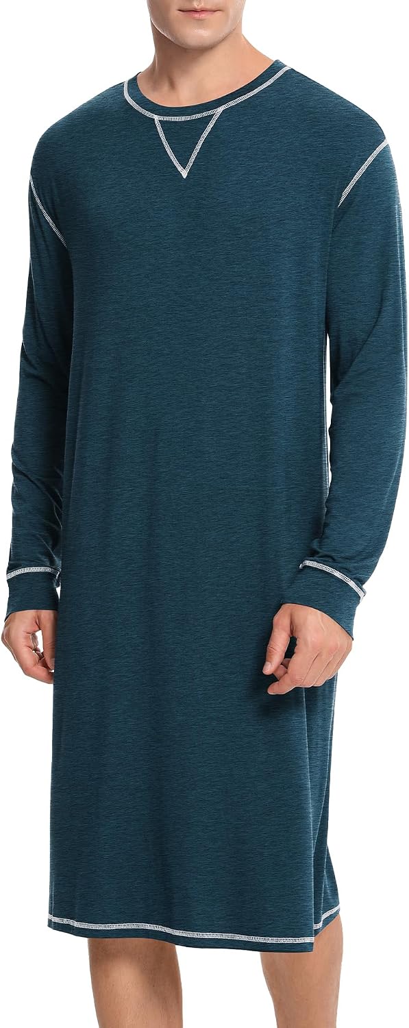 Men's Long-Sleeve Home Robes
