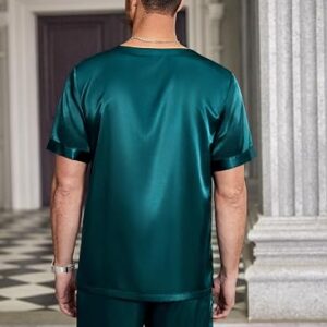 Men's Silk Satin Pajama Set